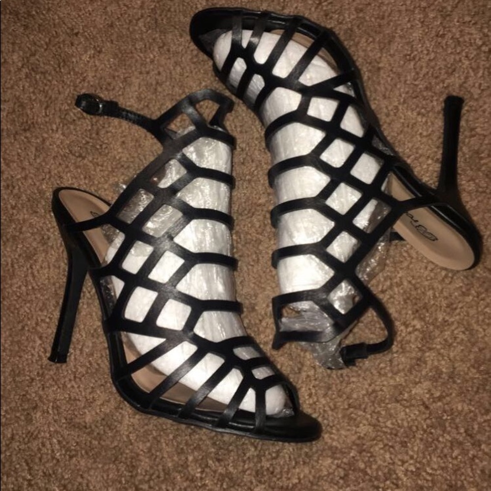 Black heels